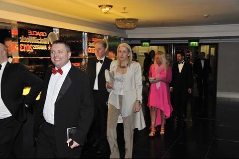 Guests arrive at the Oracle Retail Week Awards 2013